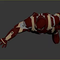 Red and Gold Iron Man Superhero Character in High Tech Armor Suit