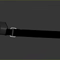 Modern Headlamp Design With Black Strap LED Lights And Metal Buckle