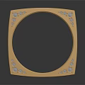 Elegant Gold Square Bracelet Featuring Sparkling Diamond Accents And Ornate Edge Details Luxury Fashion Accessory