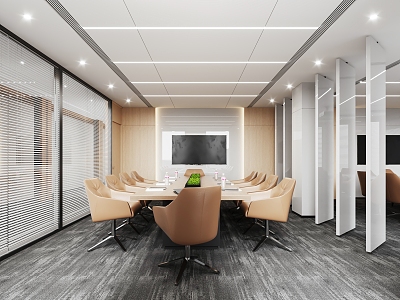 Multi-function meeting room 3d model