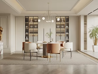 Modern Restaurant 3d model