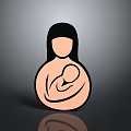 Stylish Baby Furniture Design With Mother Holding Newborn Baby