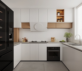 Home Kitchen 3d model