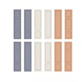 Various Stylish Wall Paneling Designs With Different Colors And Wood Textures