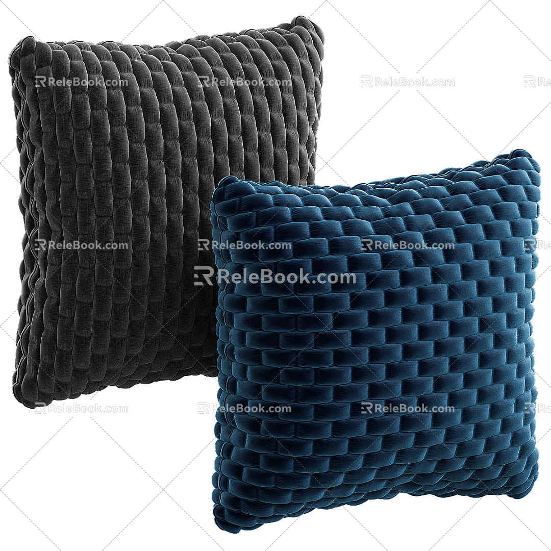 Modern pillow 3d model