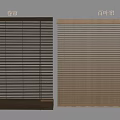 Natural Wooden Venetian Blinds Modern Window Treatment For Home Interior Design