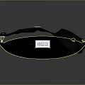 Stylish Black Quilted Leather Fanny Pack With Adjustable Strap For Daily Use