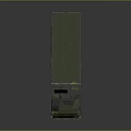 Military Camouflage Dump Truck With Open Cargo Bed And Six Wheel Design