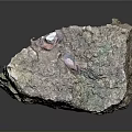 Natural Stone With Rough Surface And Green Brown Color For Decorative Use