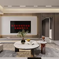 Modern Spacious Open Plan Living And Dining Room With Cozy Sofa And Elegant Interior Design