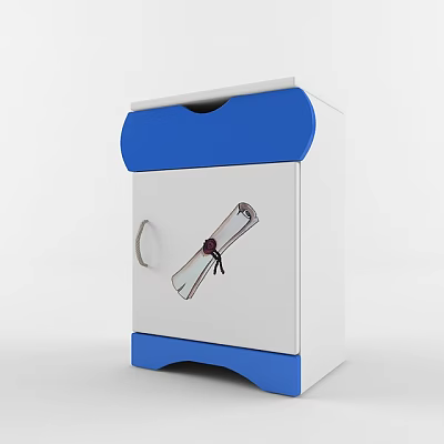 Bedside table 3d model