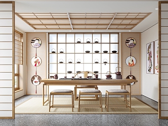 Japanese Tea Room 3d model