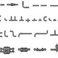 Different Types Of Plumbing Pipe Fittings Including Elbows Tees And Connectors