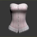 Pink Lace Decorated Daily Electrical Appliance With Corset Shape Design