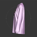 Kids Purple Long Sleeve T shirt With Minnie Mouse Face And Pink Bow Design