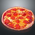 Pizza Durian Pizza Strawberry Sauce Pizza Fruit Pizza Spicy Crawfish Pizza Chicken Pizza 3d model