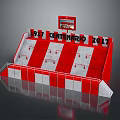 Centenario 2017 Red White Stadium Stand Seating And Structure Equipment