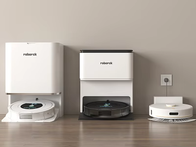 Roborock Robotic Vacuum Cleaners Home Setup 3d model