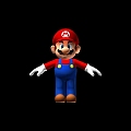 Modern Mario 3d model