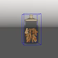Fresh Homemade Cookies in Clear Glass Jar With Wooden Lid