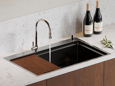 kitchen cabinet counter basin sink model