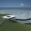 Modern Detached Villa On Green Hillside With Sea View And Flat Roof