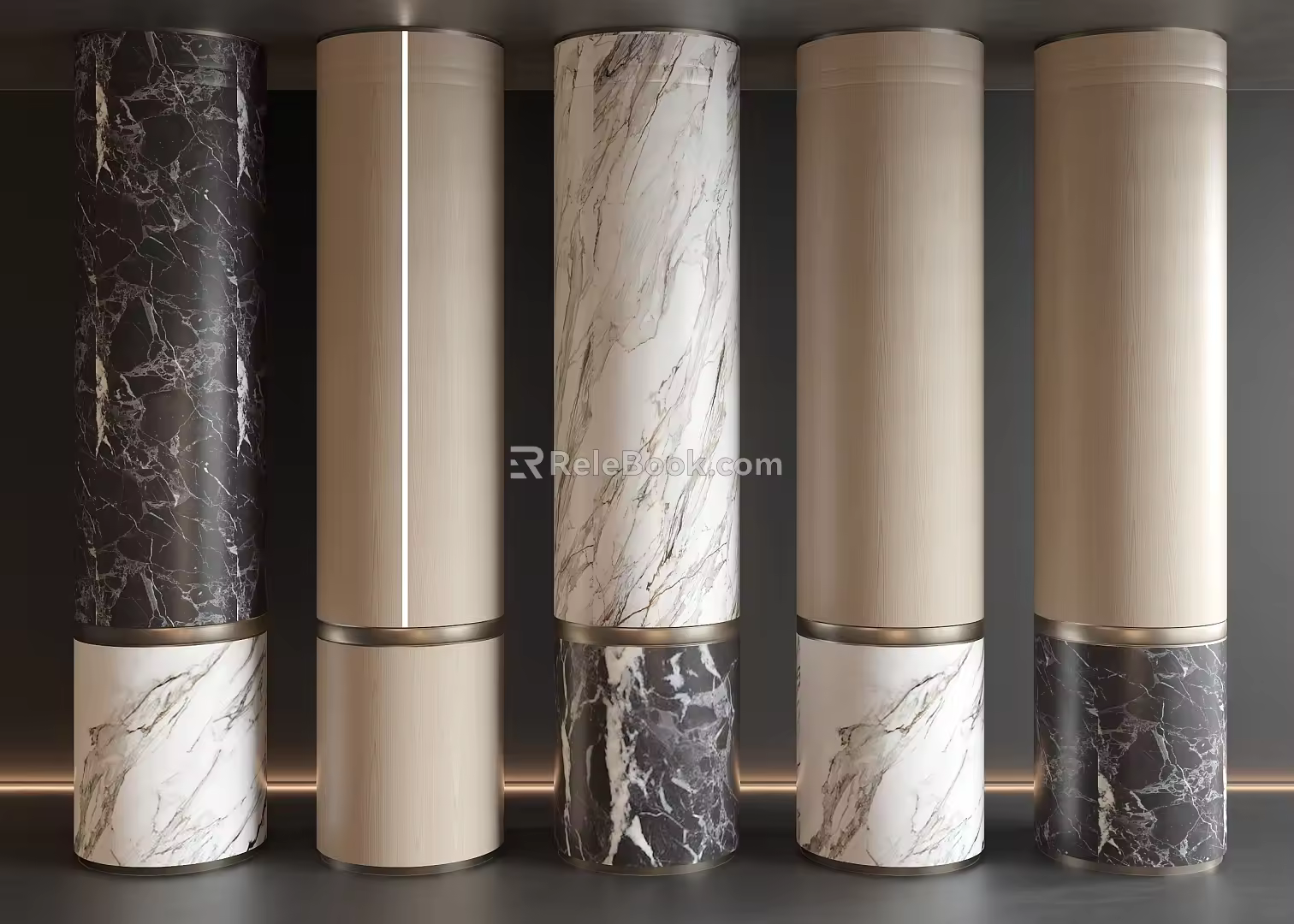 Columns Marble Columns 3d model