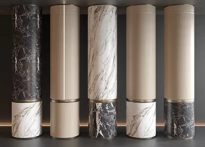Columns Marble Columns 3d model