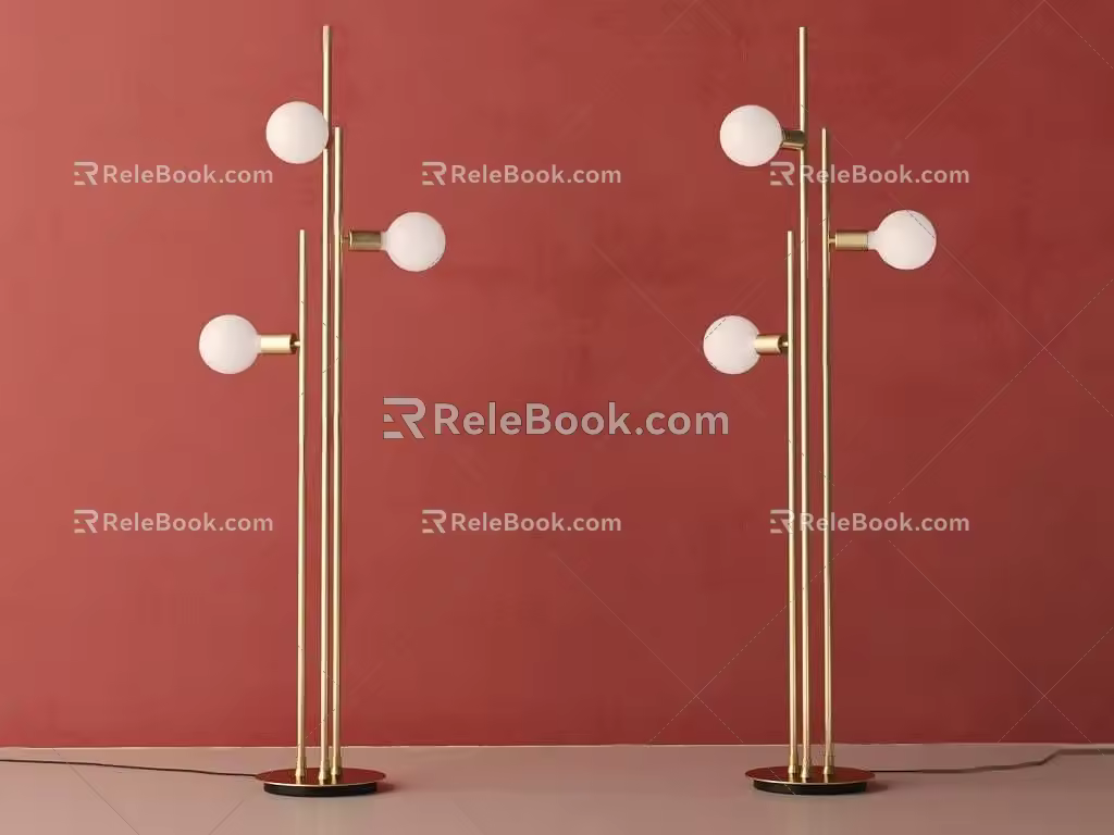 Floor lamp 3d model
