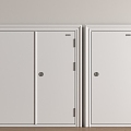 Distribution box door 3d model