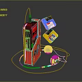 Sony Walkman Recorder Vintage Recorder Card Machine Tape Retro Recorder 3d model