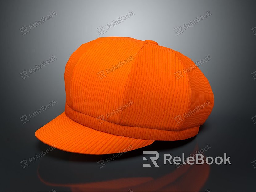 Modern hat cartoon model