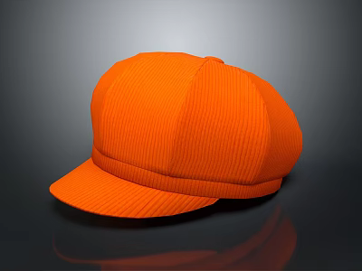 Modern hat cartoon 3d model