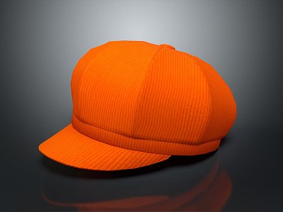 Modern hat cartoon 3d model