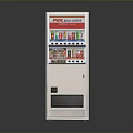 White TIME SAVOR CENTER Vending Machine With Snack And Drink
