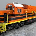 Train 3d model