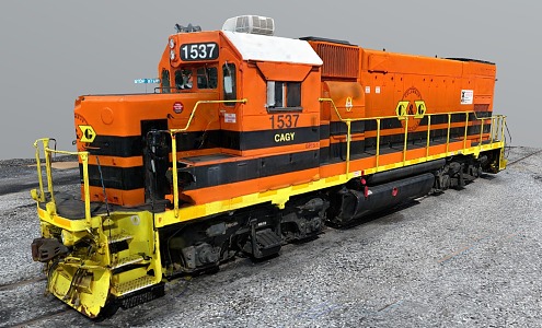 Train 3d model