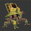 Modern Robot Warrior Rope Robot Police 3d model