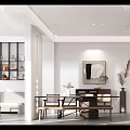 Modern Hotel Lobby Design Featuring Large Windows Natural Light Green Plants Sofa And Chairs