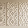 Background wall clapboard modeling wall three-dimensional concave-convex wall grid wall panel 3d model