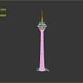signal tower science fiction signal tower science fiction communication tower communication tower science fiction equipment science fiction facilities science fiction architecture 3d model