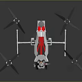 Professional Multirotor Drone With High Performance Camera Mount And Antenna System