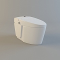 Smart Toilet Toilet 3d model