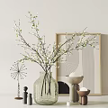 Modern ornaments combination 3d model