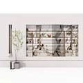 Modern Bookshelf Simple Bookshelf 3d model