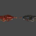 Weapons of the Japanese Samurai 3d model