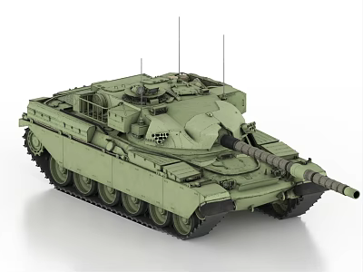 Chiefs Mk3 Main Battle Tank Chiefs Tank 3d model