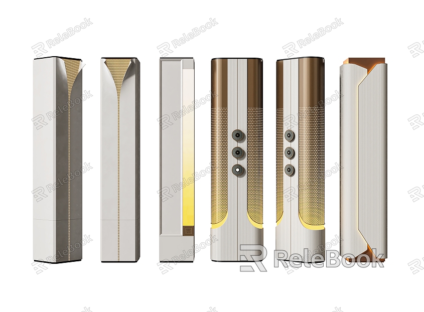 Modern pillar decoration column model