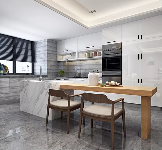 Modern Kitchen 3d model