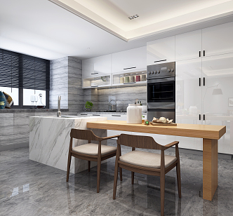 Modern Kitchen 3d model